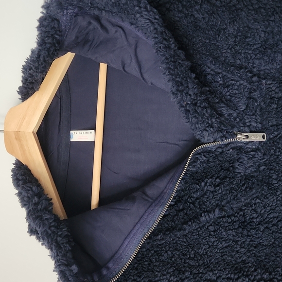 Free People Nantucket Fleece Half Zip Pullover Jacket - Picture 9 of 10